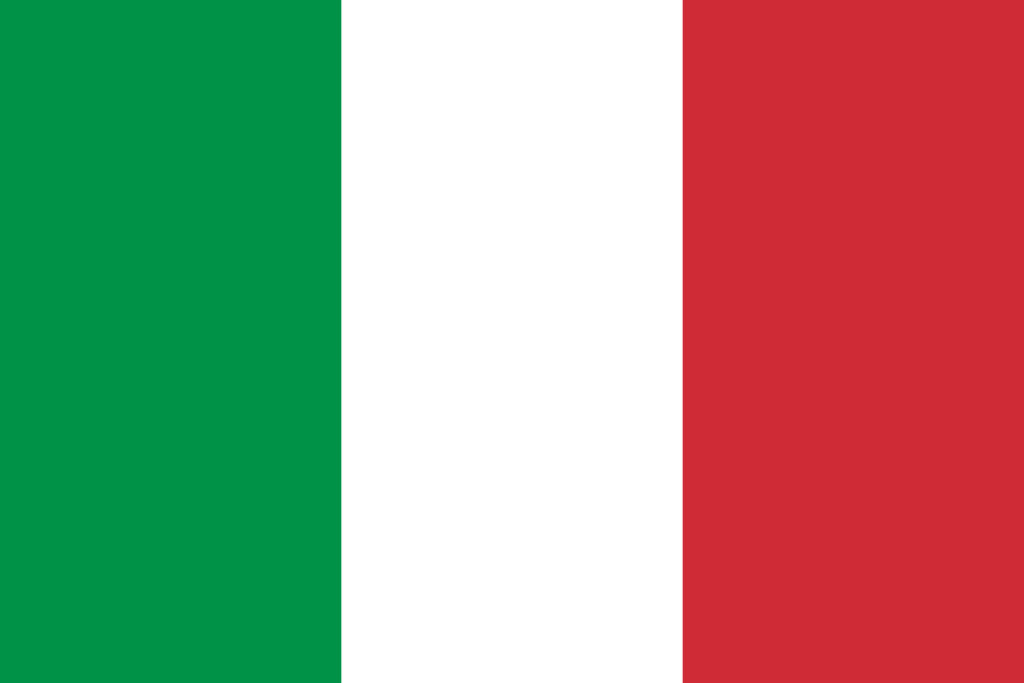 Italian flag for AllSys download in Italian language